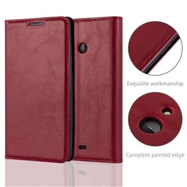 Nokia Lumia 540 lommebokdeksel case (rød)