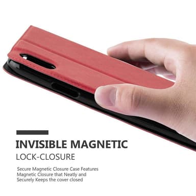 iPhone XR lommebokdeksel cover (rød)