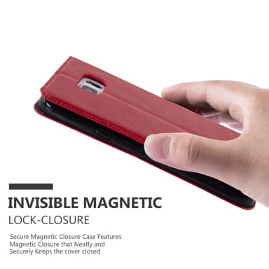 Samsung Galaxy NOTE 5 lommebokdeksel case (rød)