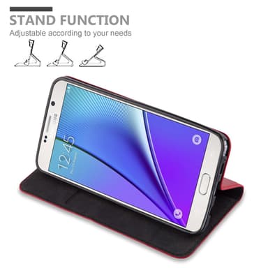 Samsung Galaxy NOTE 5 lommebokdeksel case (rød)