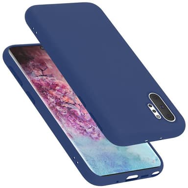 Samsung Galaxy NOTE 10 PLUS silikondeksel case (blå)