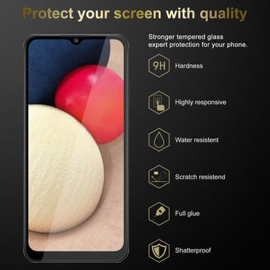 Samsung Galaxy A02s Skjermbeskytter Skärmskydd