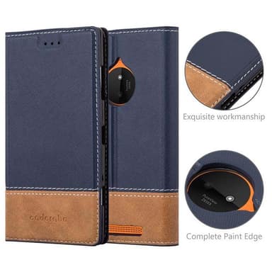 Nokia Lumia 830 Deksel Case Cover (blå)