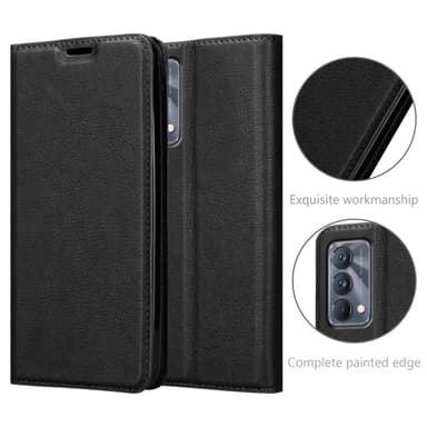 Realme GT Master lommebokdeksel case (svart)