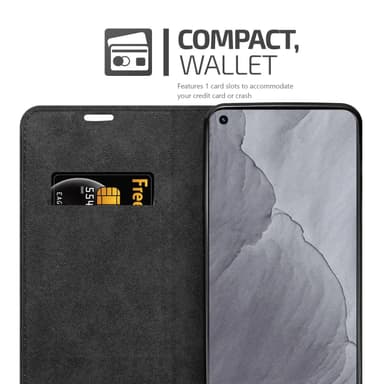 Realme GT Master lommebokdeksel case (svart)