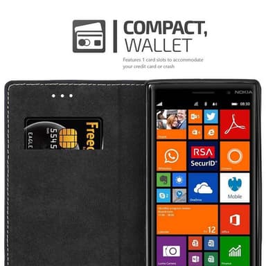 Nokia Lumia 830 Deksel Case Cover (blå)