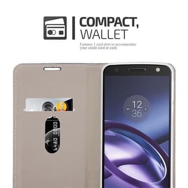Motorola MOTO Z lommebokdeksel etui (blå)