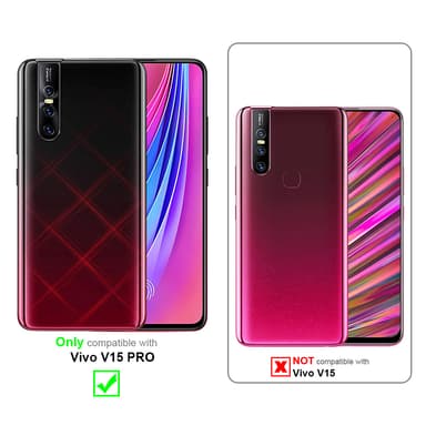 Vivo V15 PRO lommebokdeksel case (brun)