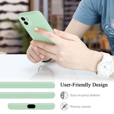 Xiaomi RedMi A1 silikondeksel case (grønn)