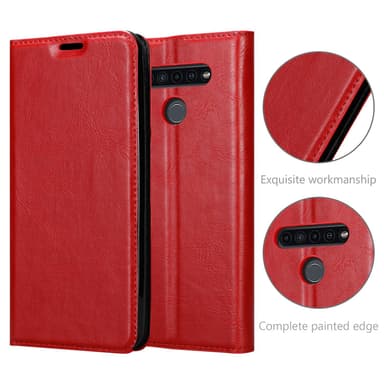 LG K41S lommebokdeksel case (rød)