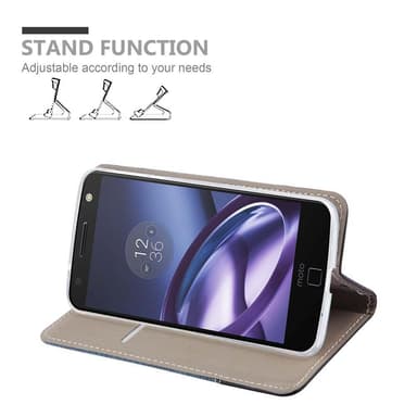 Motorola MOTO Z lommebokdeksel etui (blå)