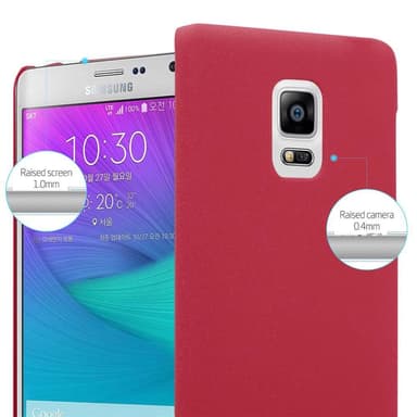 Samsung Galaxy NOTE EDGE Hardt Deksel Cover (rød)