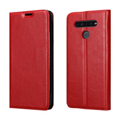 LG K41S lommebokdeksel case (rød)