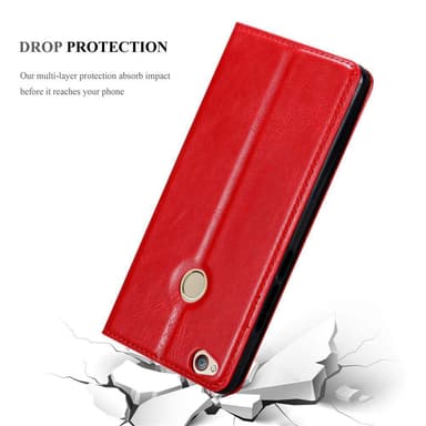 ZTE Nubia Z11 lommebokdeksel case (rød)