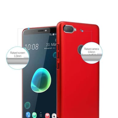 Deksel HTC Desire 12 PLUS Case Cover (rød)