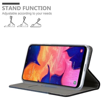 Samsung Galaxy A10 / M10 lommebokdeksel etui (blå)