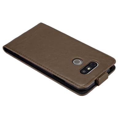 LG G5 deksel flip cover (brun)