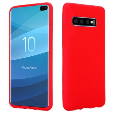Deksel Samsung Galaxy S10 PLUS case (rød)