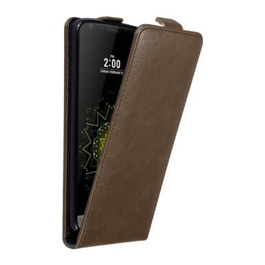 LG G5 deksel flip cover (brun)