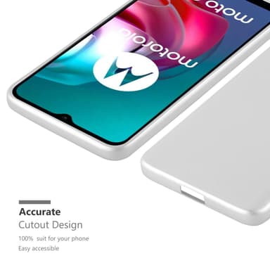 Deksel Motorola MOTO G10 / G30 Case Cover (sølv)