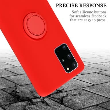 Deksel Samsung Galaxy S20 PLUS Ring Case (rød)