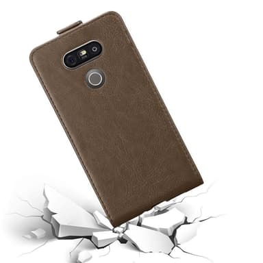 LG G5 deksel flip cover (brun)