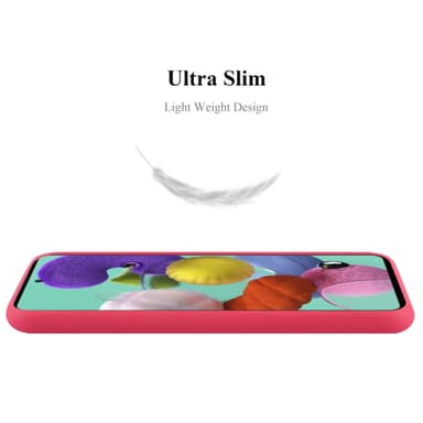 Deksel Samsung Galaxy A72 4G / 5G Silikon cover (rød)