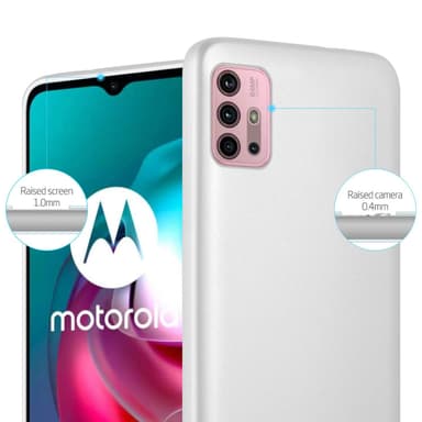 Deksel Motorola MOTO G10 / G30 Case Cover (sølv)