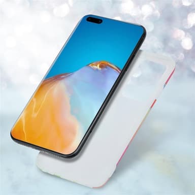 Huawei P40 lommebokdeksel etui (rosa)