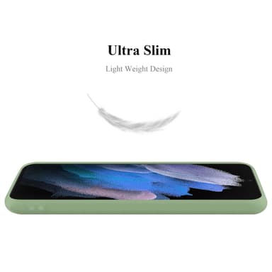 Deksel Samsung Galaxy S22 ULTRA Silikon cover (grønn)