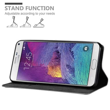 Samsung Galaxy NOTE 4 lommebokdeksel case (grå)