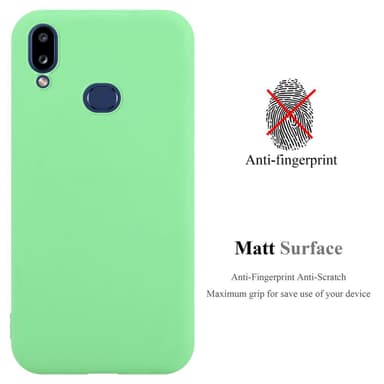 Deksel Samsung Galaxy A10s / M01s Silikon cover (grønn)