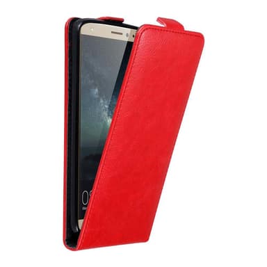 Huawei MATE S deksel flip cover (rød)