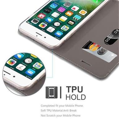 iPhone 7 PLUS / 7S PLUS / 8 PLUS lommebokdeksel etui