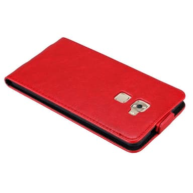 Huawei MATE S deksel flip cover (rød)