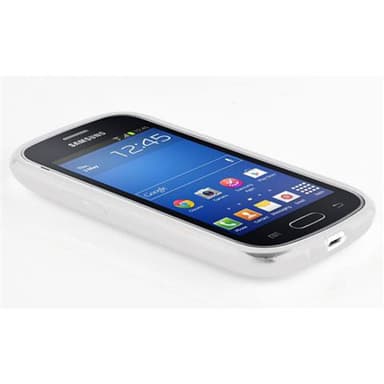 Samsung Galaxy TREND LITE Deksel Case Cover (hvit)