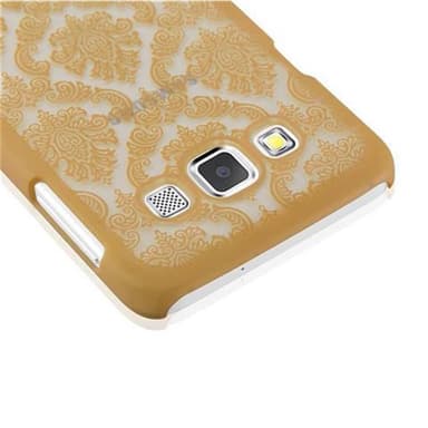 Samsung Galaxy A3 2015 Hardt Deksel Cover (gold)