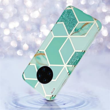 Huawei MATE 30 PRO lommebokdeksel etui (grønn)