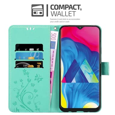 Samsung Galaxy A10 / M10 lommebokdeksel Blomster