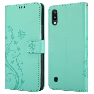 Samsung Galaxy A10 / M10 lommebokdeksel Blomster