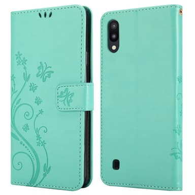 Samsung Galaxy A10 / M10 lommebokdeksel Blomster