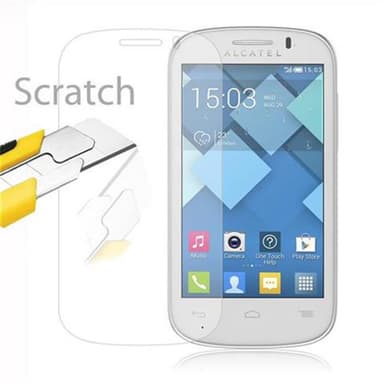 Alcatel C3 Skjermbeskytter Skärmskydd