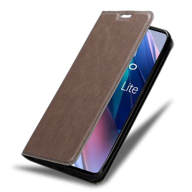 Oppo FIND X3 LITE lommebokdeksel case (brun)