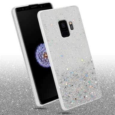 Samsung Galaxy S9 Silikondeksel Glitter (gjennomsiktig)