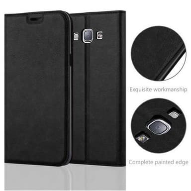 Samsung Galaxy A8 2015 lommebokdeksel case (svart)