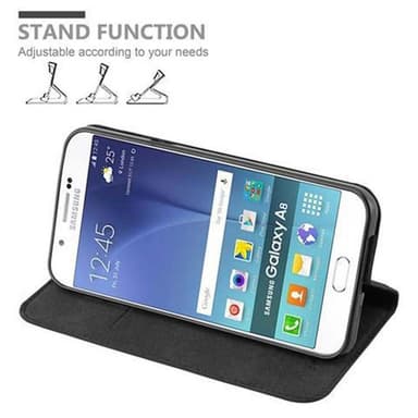 Samsung Galaxy A8 2015 lommebokdeksel case (svart)