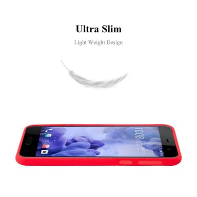 Deksel HTC U PLAY case (rød)
