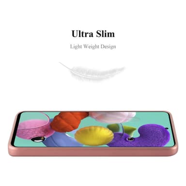 Deksel Samsung Galaxy A71 5G Case Cover (rosa)