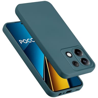 Xiaomi Poco X6 silikondeksel case (Grønn)