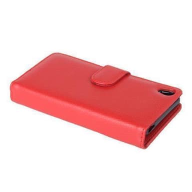 Sony Xperia Z5 lommebokdeksel case (rød)
